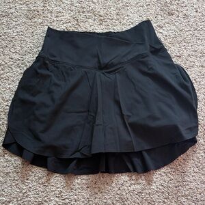 Halara black skort